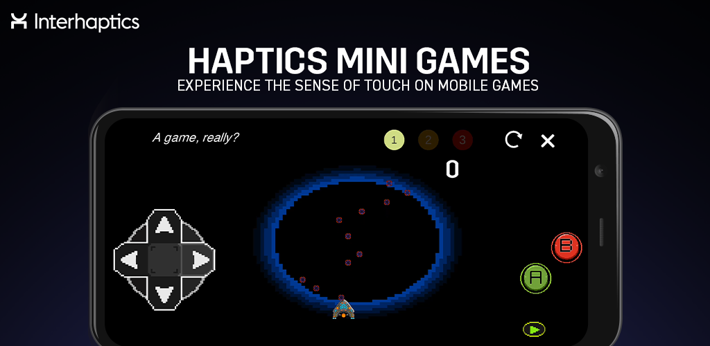 Haptics mini games Interhaptics